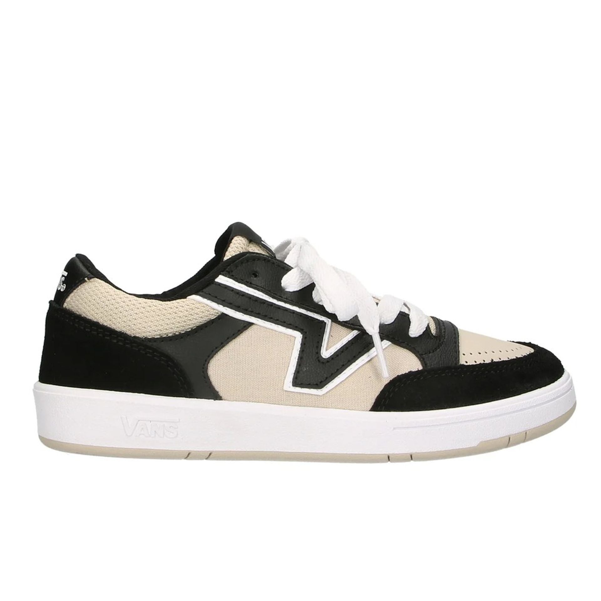 Vans Old Skool Homme/Femme — Noir/Beige