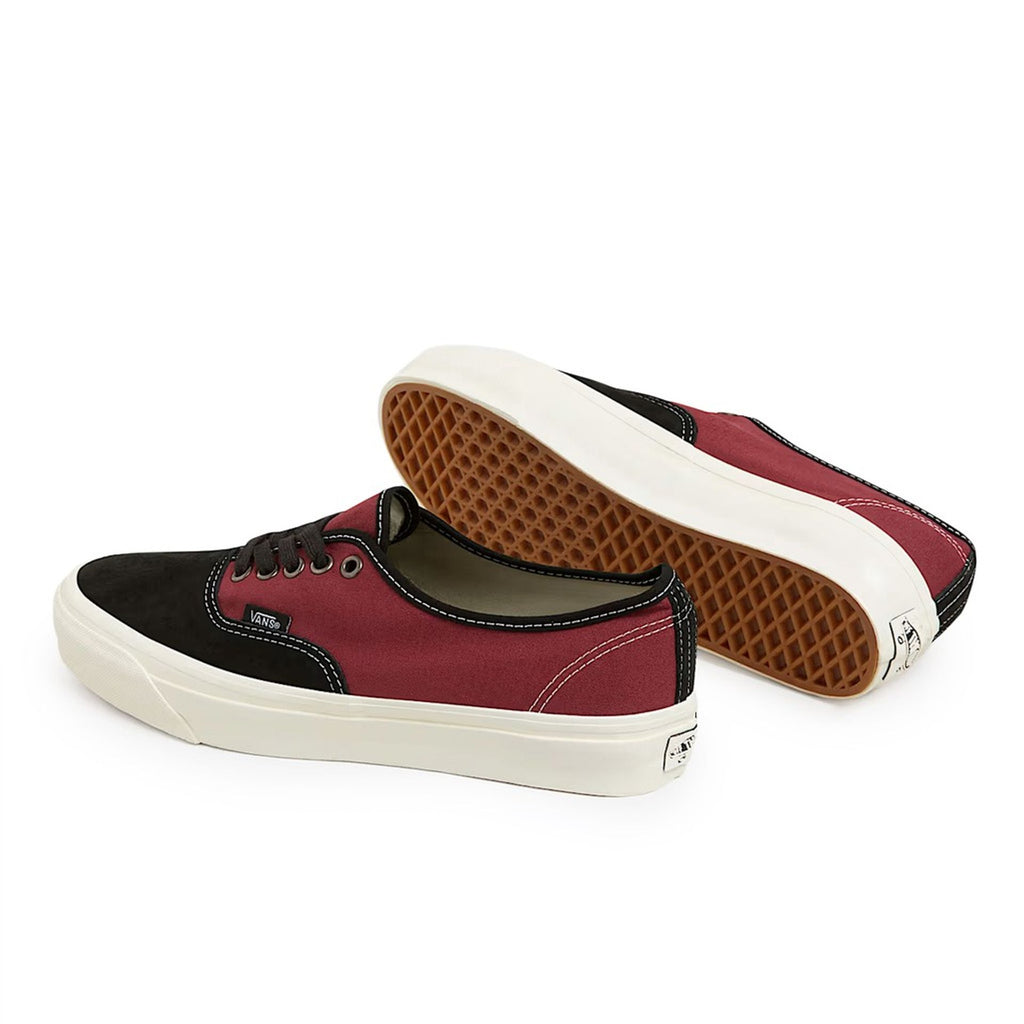 Vans Sneakers low top rouge et noire