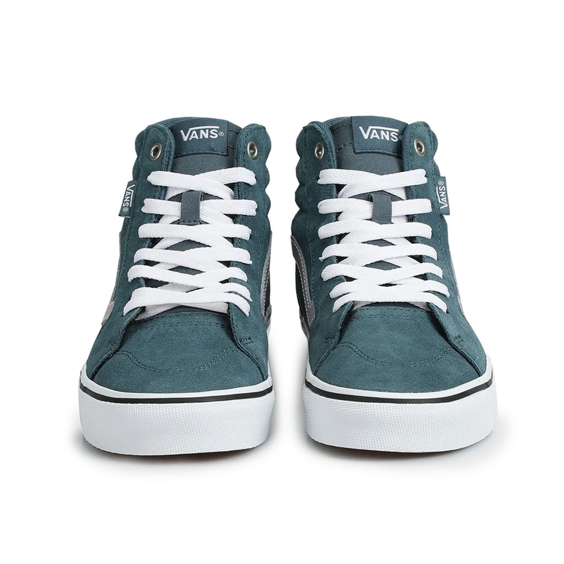 Vans Old Skool Homme/Femme —Bleu Gris Blanc