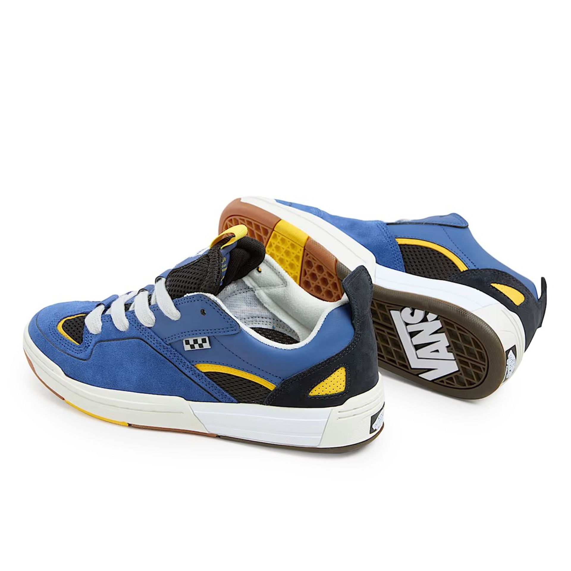 Vans Old Skool Homme/Femme —Marron-bleu-noir