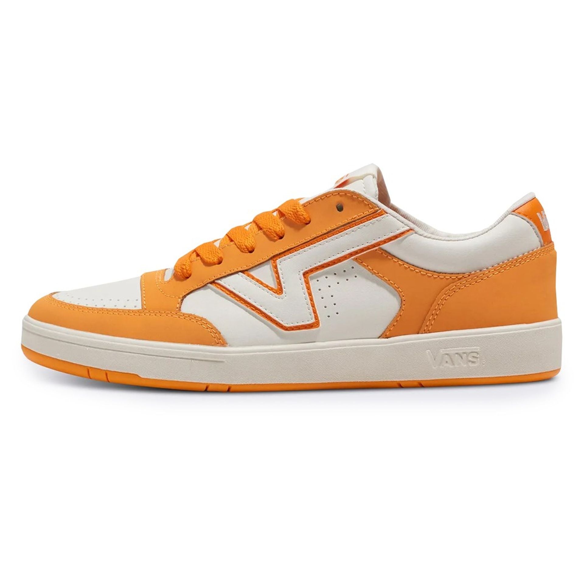 Vans Old Skool Homme — Orange/Blanc