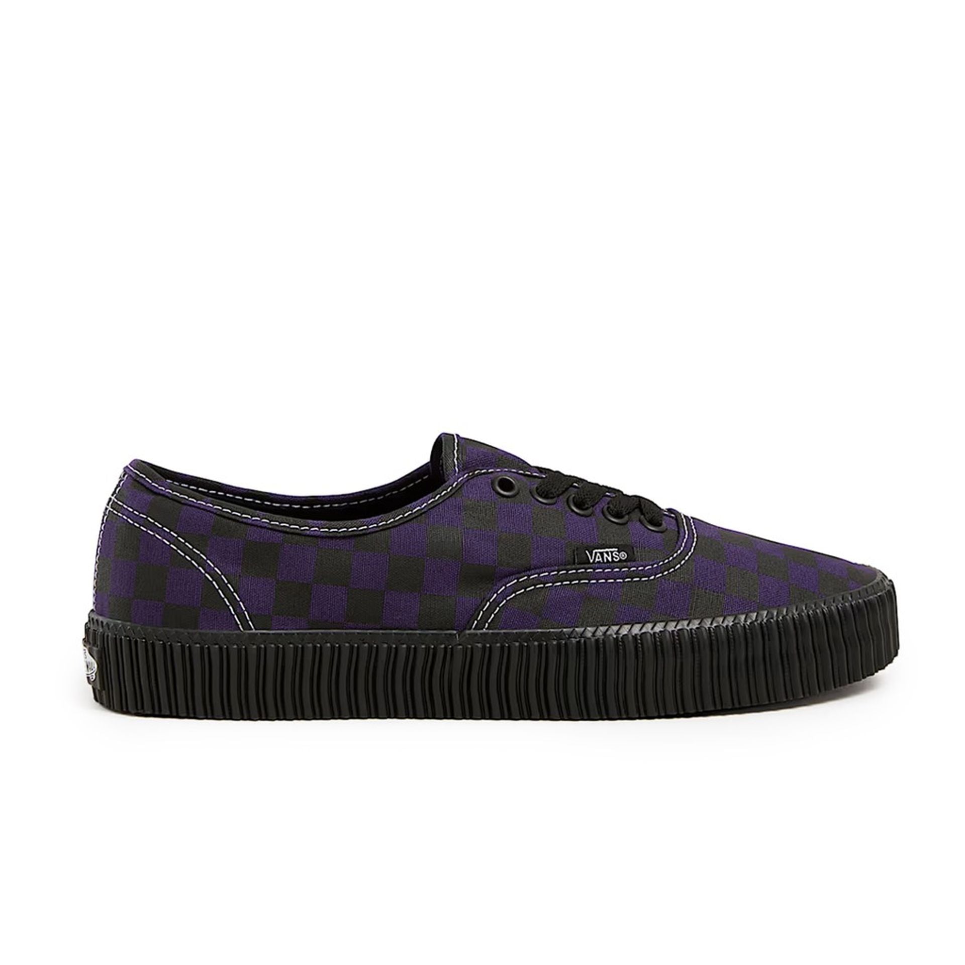 Vans Old Skool Homme/Femme — Damier Violet/Noir